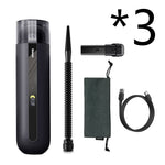Toolavo Wireless Car Vacuum Cleaner – 5000Pa Handheld Mini Portable Vacuum with HEPA Filter & 6000mAh Battery