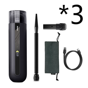 Toolavo Wireless Car Vacuum Cleaner – 5000Pa Handheld Mini Portable Vacuum with HEPA Filter & 6000mAh Battery