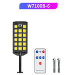 Sanpai Solar Street Lamp – Outdoor Courtyard Garden Light with COB LEDs & Remote Control