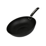 Toolavo Fine Iron Wok – Non-Coated Non-Stick Refined Iron Wok, Chinese Style, Multi-Size Options (30/32/34cm)