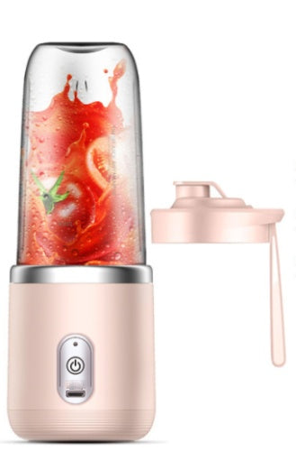 Toolavo 6-Blade Portable Blender Mini Juicer Cup – USB Rechargeable Smoothie Maker, Ice Crusher & Food Mixer