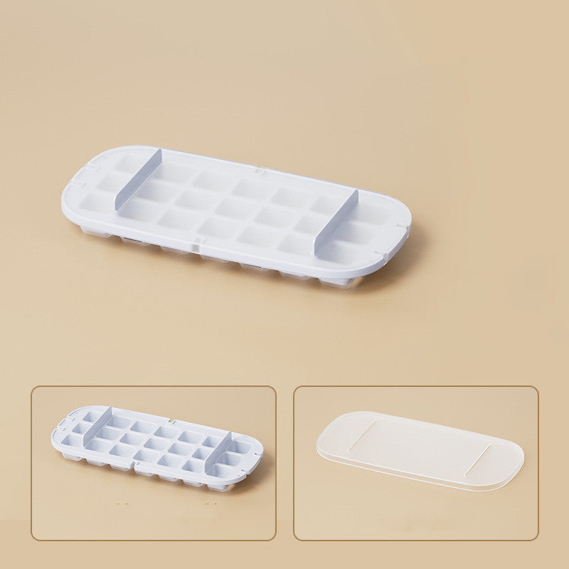 Toolavo Ice Cube Tray with Storage Box & Shovel – High-Capacity Food-Grade Ice Box for Quick Freezing & Easy Release